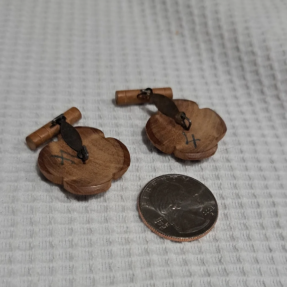 Wood Cufflinks 5/18